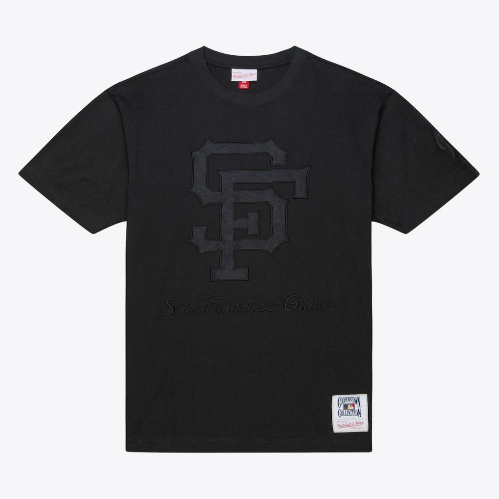 San Francisco Giants Mitchell & Ness Cooperstown Collection Phantom T-Shirt - Black - Mitchell & Ness Sale