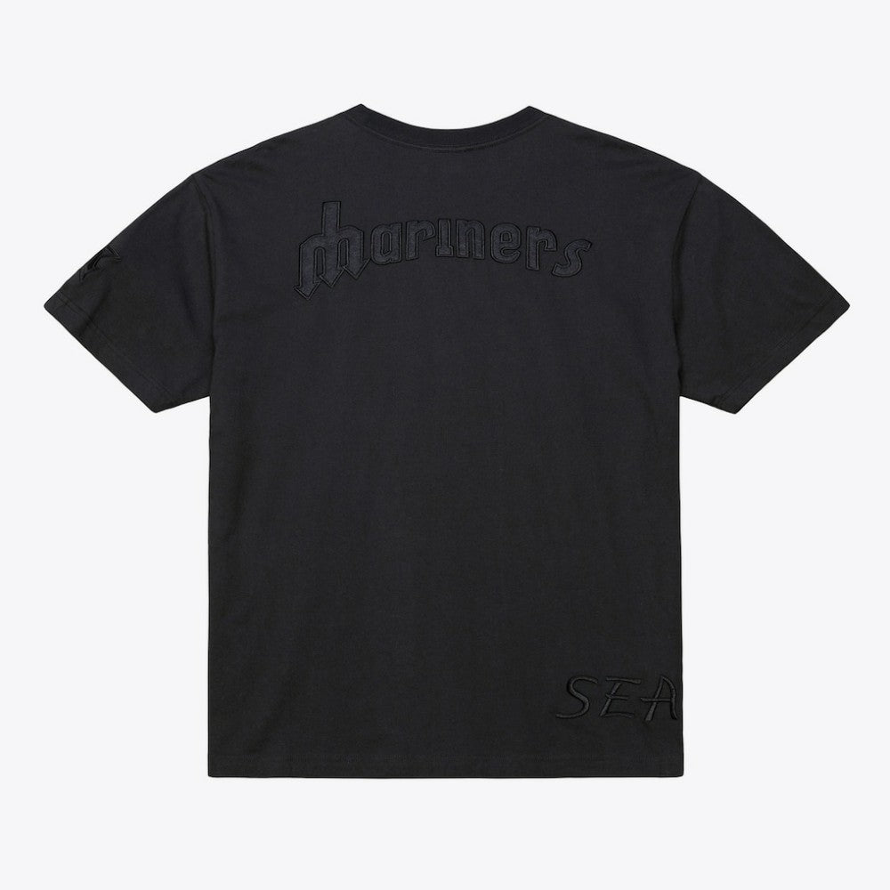 Seattle Mariners Mitchell & Ness Cooperstown Collection Phantom T-Shirt - Black - Mitchell & Ness Sale