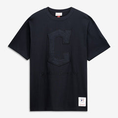 Cleveland Guardians Mitchell & Ness Cooperstown Collection Phantom T-Shirt - Black - Mitchell & Ness Discount