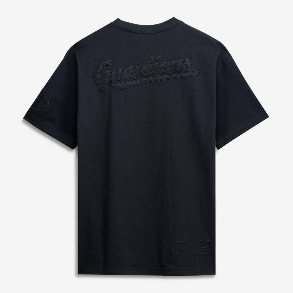 Cleveland Guardians Mitchell & Ness Cooperstown Collection Phantom T-Shirt - Black - Mitchell & Ness Discount