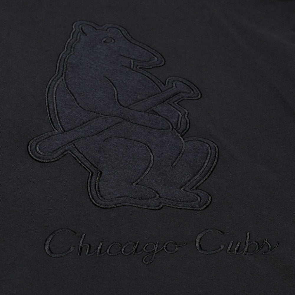 Chicago Cubs Mitchell & Ness Cooperstown Collection Phantom T-Shirt - Black - Mitchell & Ness on Sale