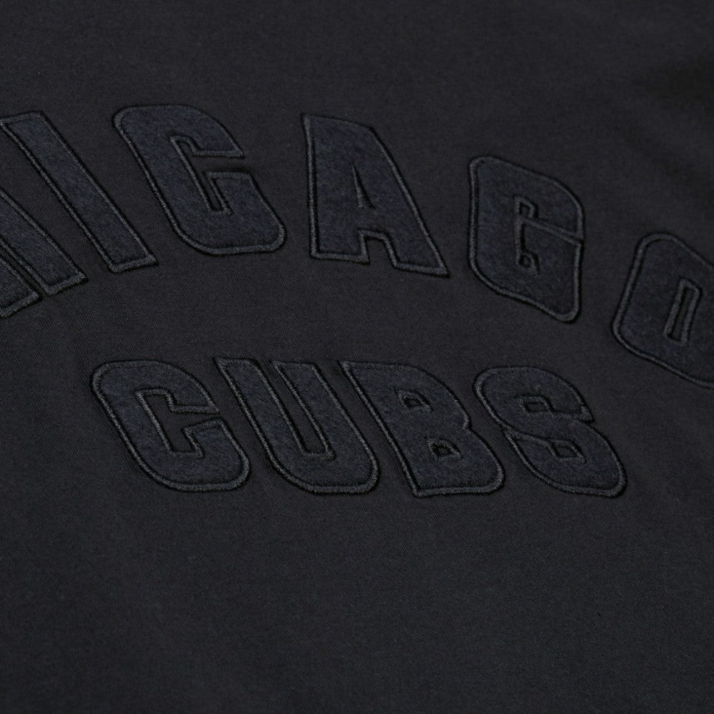 Chicago Cubs Mitchell & Ness Cooperstown Collection Phantom T-Shirt - Black - Mitchell & Ness on Sale