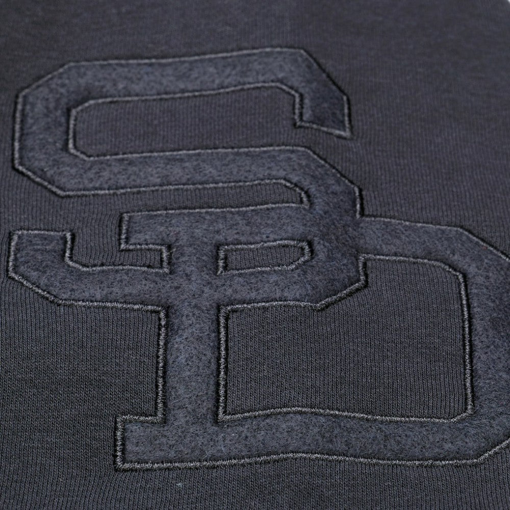 San Diego Padres Mitchell & Ness Phantom Fleece Hoodie - Black - Mitchell & Ness Online