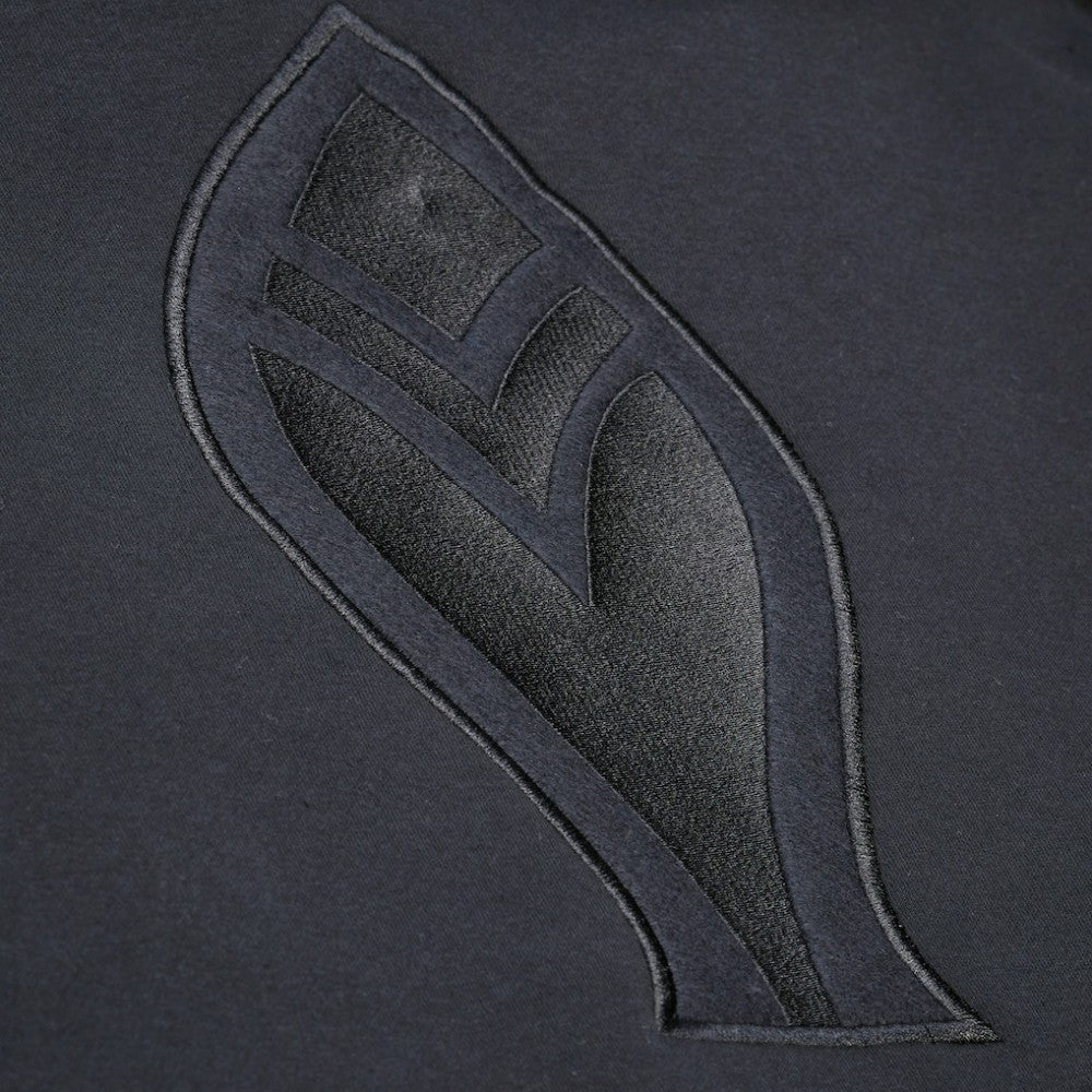 Atlanta Braves Mitchell & Ness Phantom Fleece Hoodie - Black - Mitchell & Ness Lifestyle