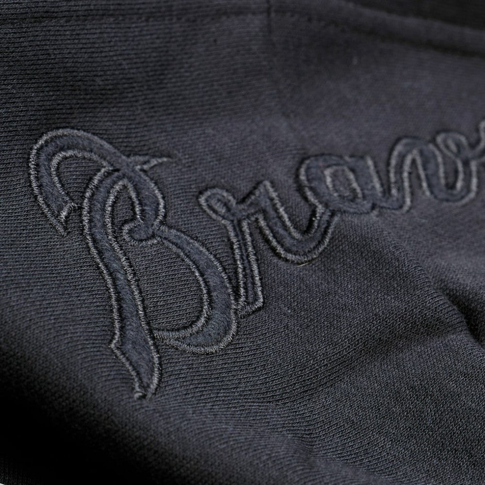 Atlanta Braves Mitchell & Ness Phantom Fleece Hoodie - Black - Mitchell & Ness Lifestyle