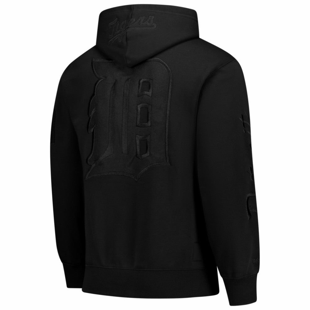 Detroit Tigers Mitchell & Ness Phantom Fleece Hoodie - Black - Mitchell & Ness Lifestyle