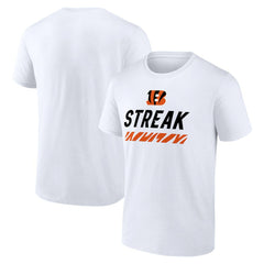 Cincinnati Bengals Streak T-Shirt White