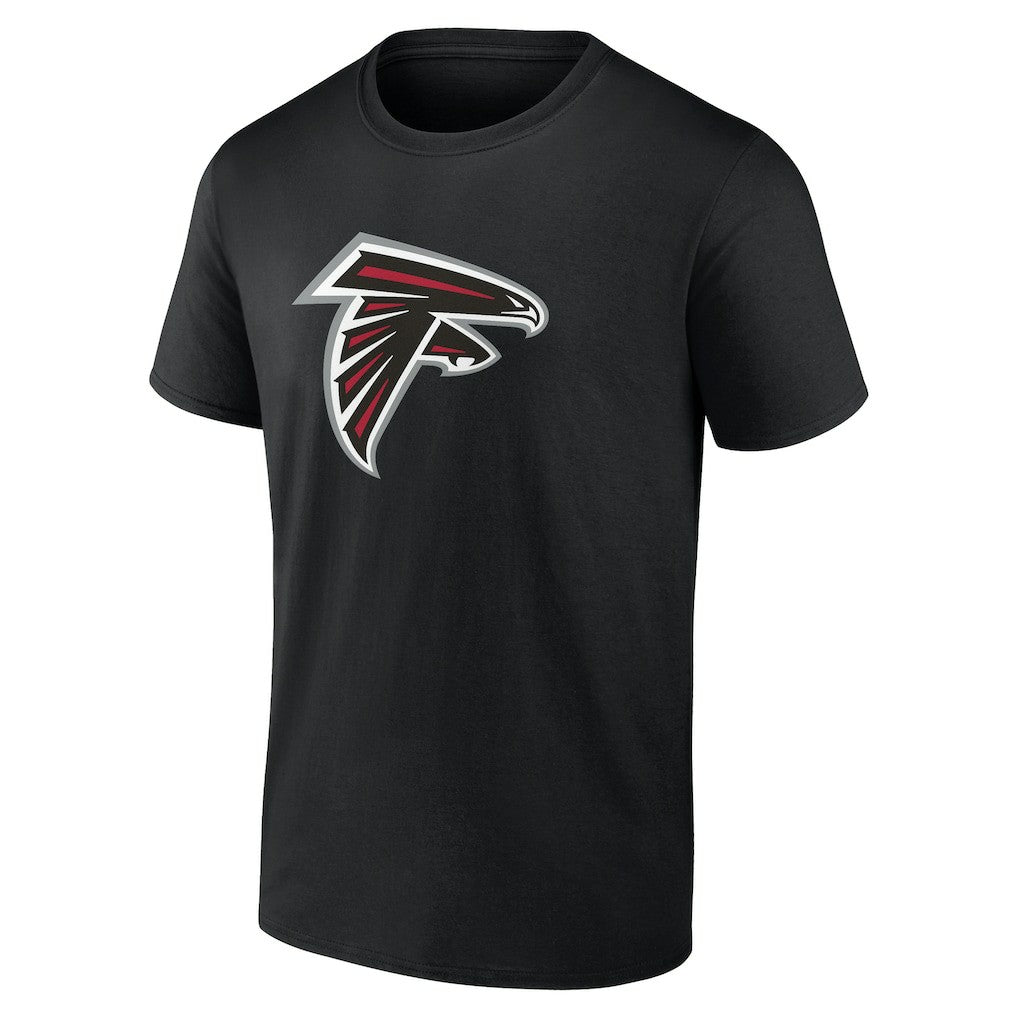 Bijan Robinson Atlanta Falcons Icon Name & Number T-Shirt Black