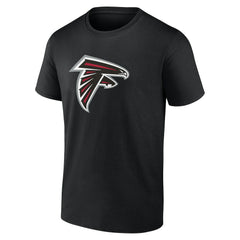 Bijan Robinson Atlanta Falcons Icon Name & Number T-Shirt Black