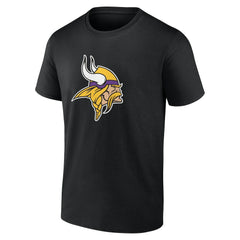 Justin Jefferson Minnesota Vikings Icon Name & Number T-Shirt Black