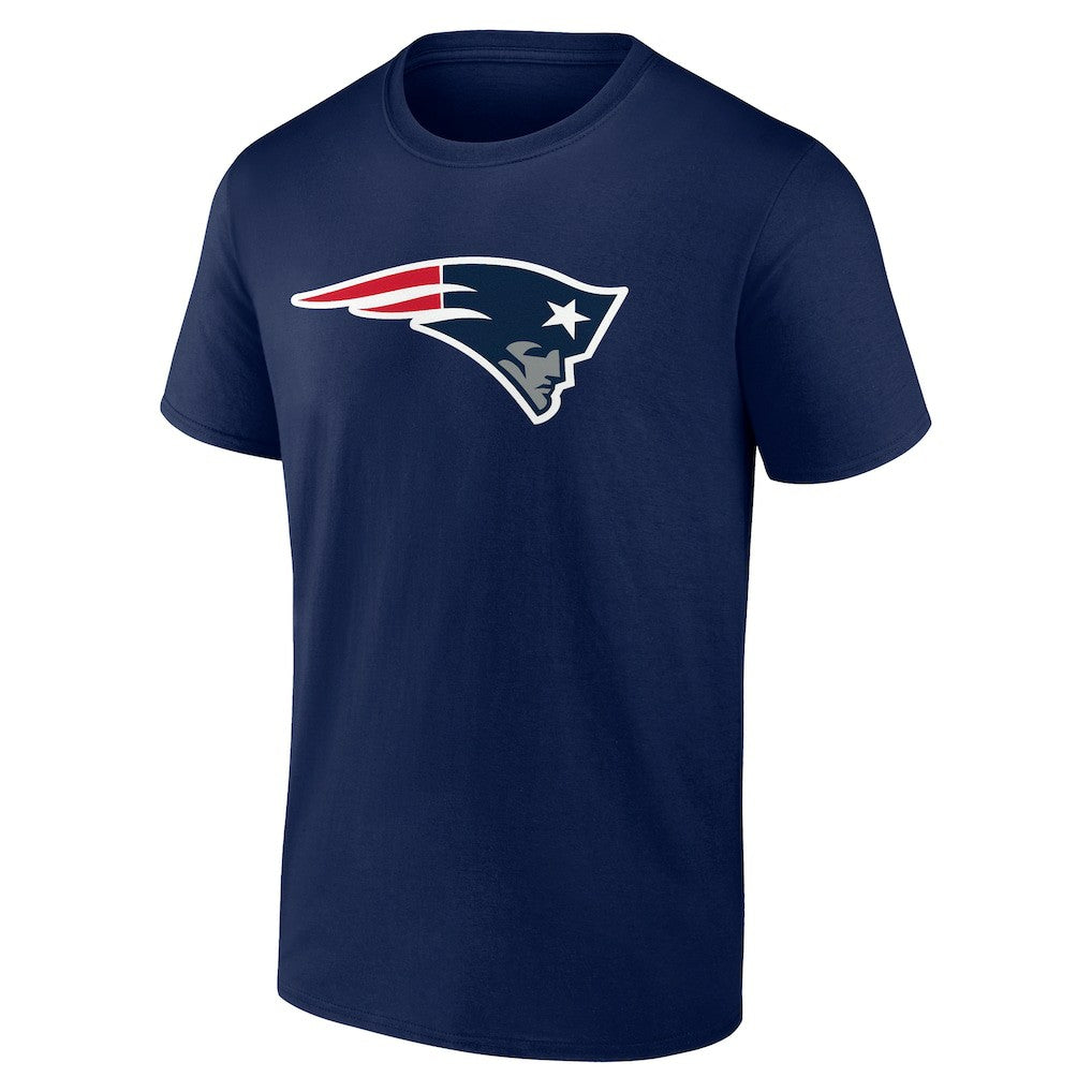 Drake Maye New England Patriots Icon Name & Number T-Shirt Navy