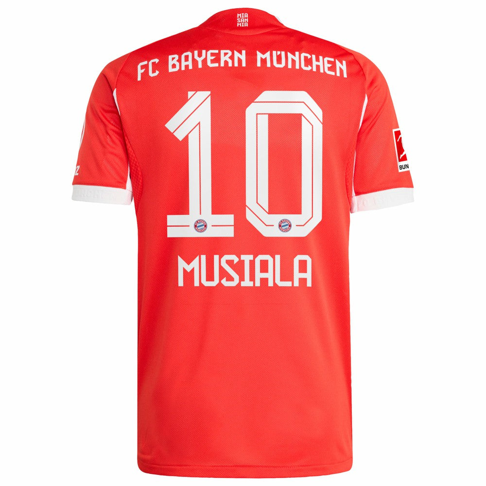 Jamal Musiala Bayern Munich Home 2025/26 Player Jersey Red - Adidas outlet