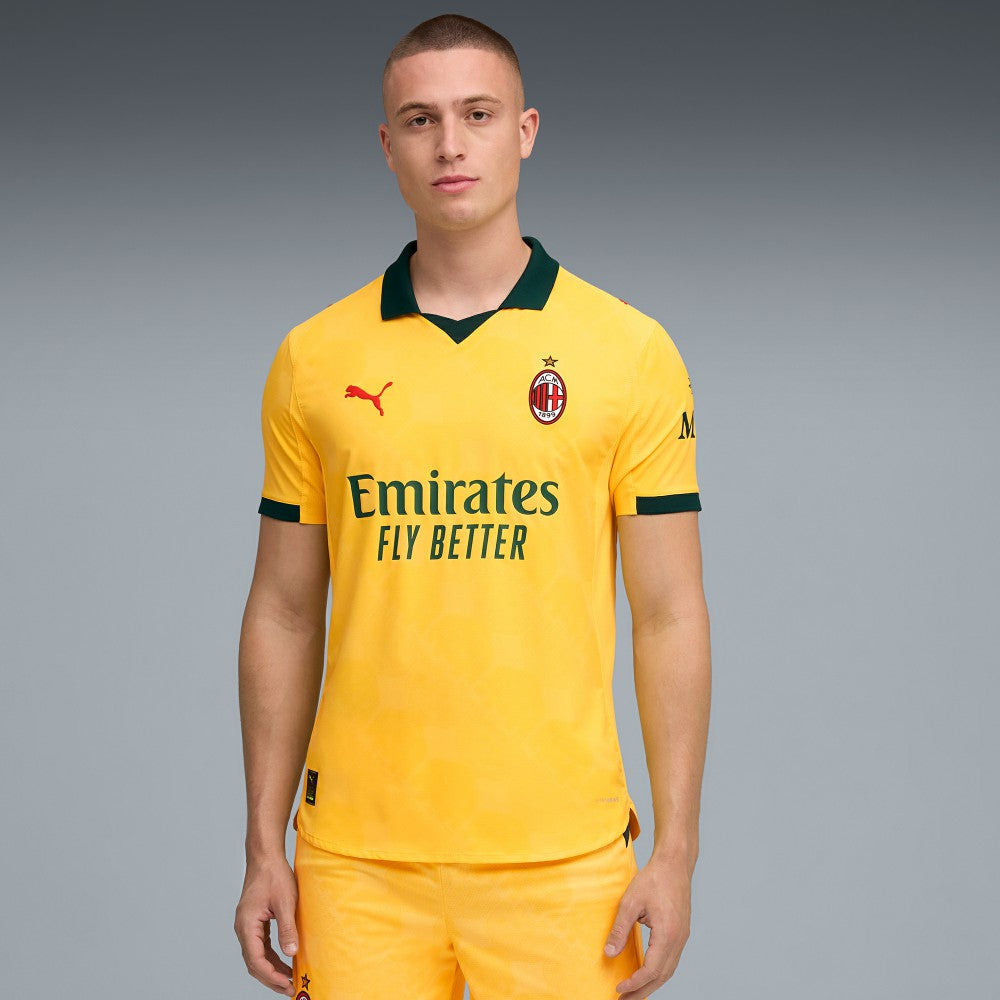 AC Milan 2025/26 Third Jersey Yellow - Puma Discount