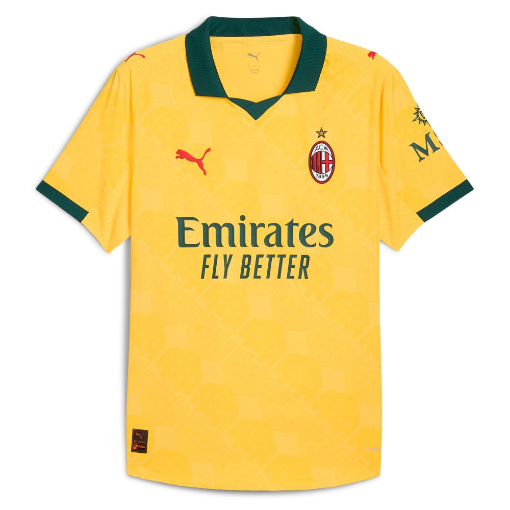 AC Milan 2025/26 Third Jersey Yellow - Puma Discount