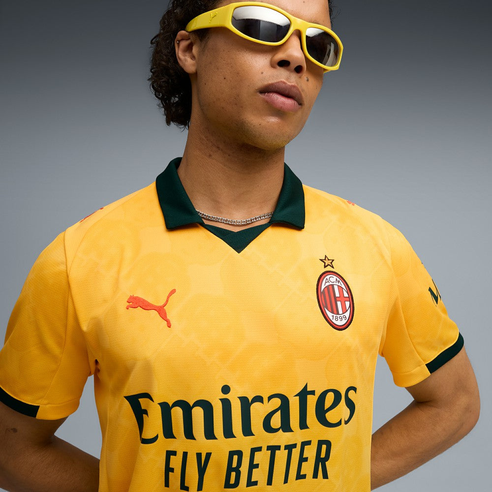 AC Milan 2025/26 Third Replica Jersey Yellow - Puma