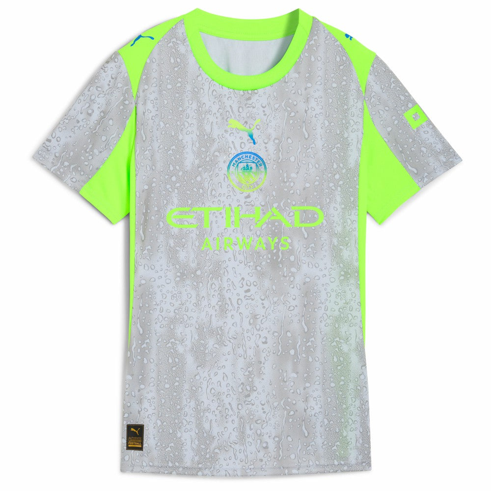 Manchester City Women's 2025/26 Third Replica Jersey Green/Neon Green - Puma for sale