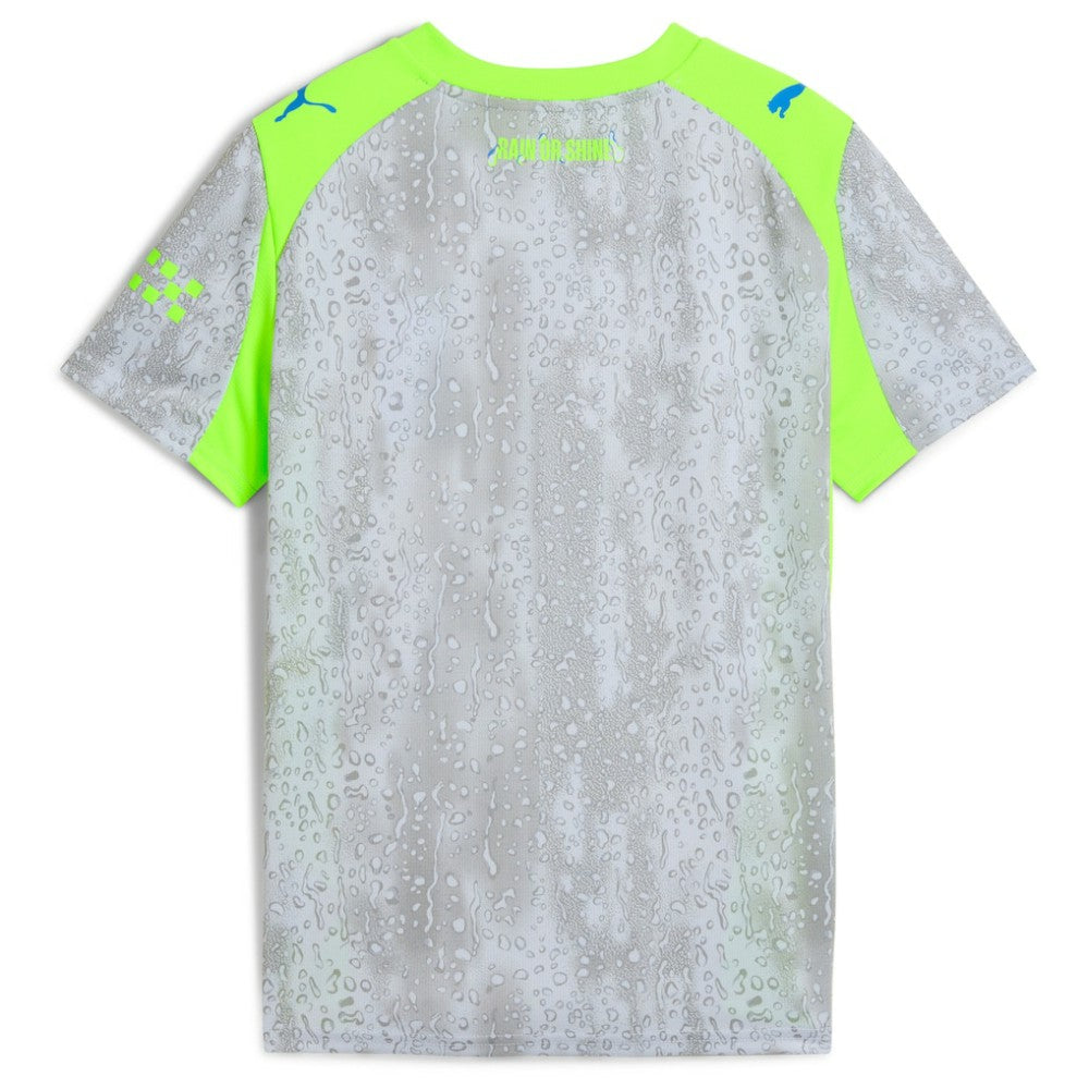 Manchester City Youth 2025/26 Third Replica Jersey Green/Neon Green - Puma cheap