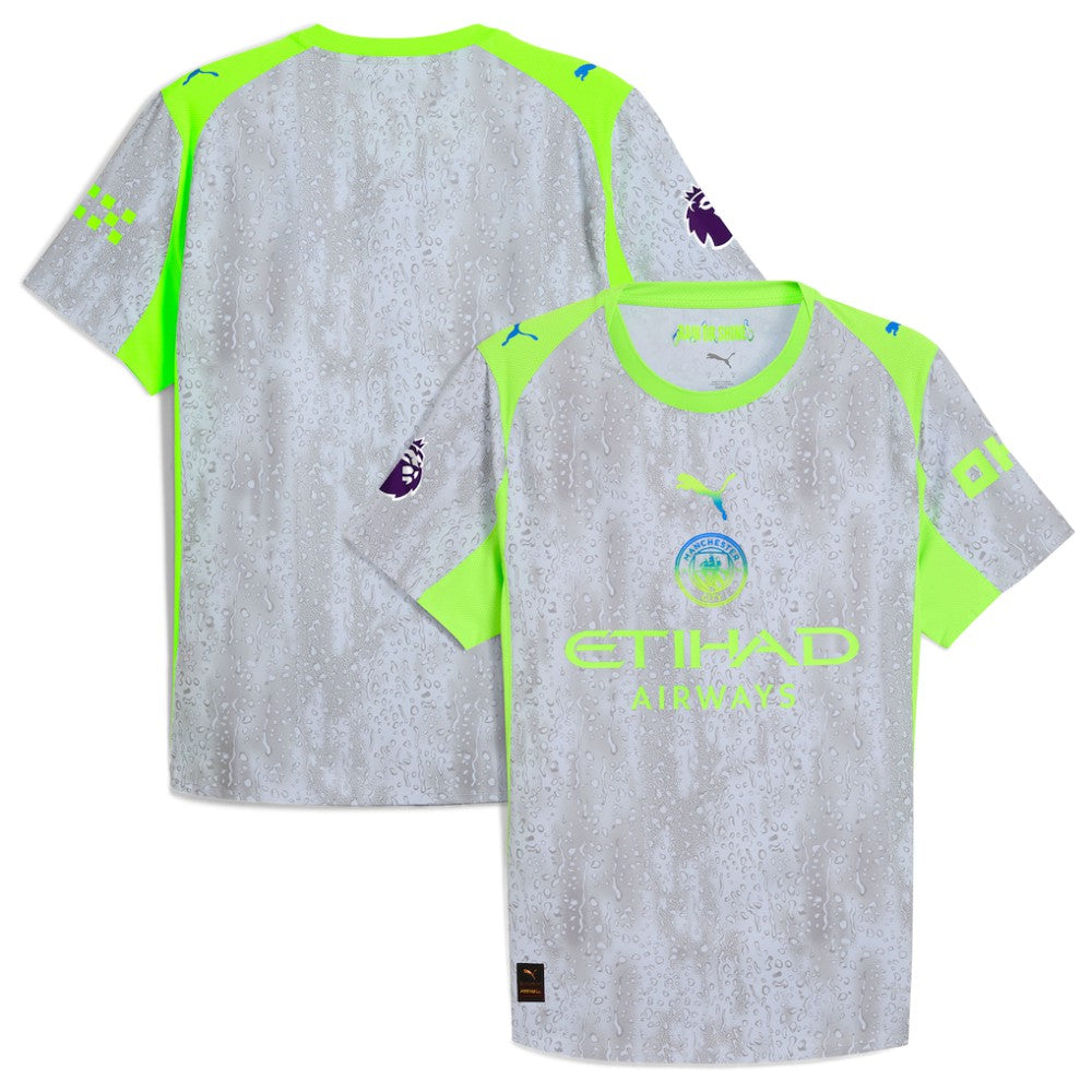 Manchester City 2025/26 Third Jersey Green/Neon Green - Puma outlet