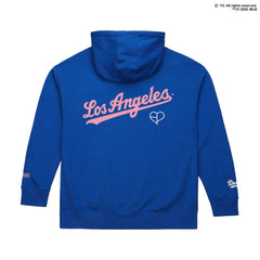 Los Angeles Dodgers Mitchell & Ness x BLACKPINK  Pullover Hoodie - Royal - Limited Edition - Mitchell & Ness Lifestyle