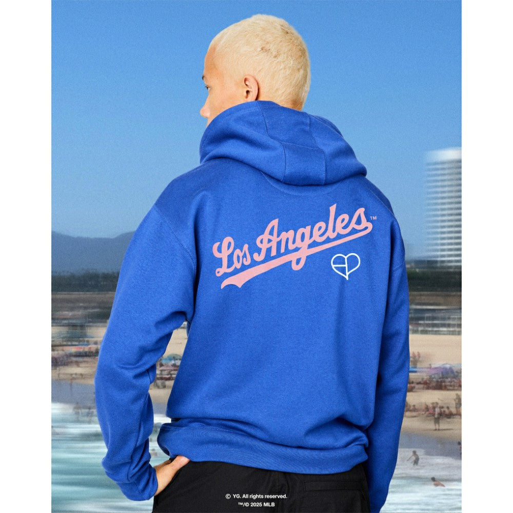 Los Angeles Dodgers Mitchell & Ness x BLACKPINK  Pullover Hoodie - Royal - Limited Edition - Mitchell & Ness Lifestyle