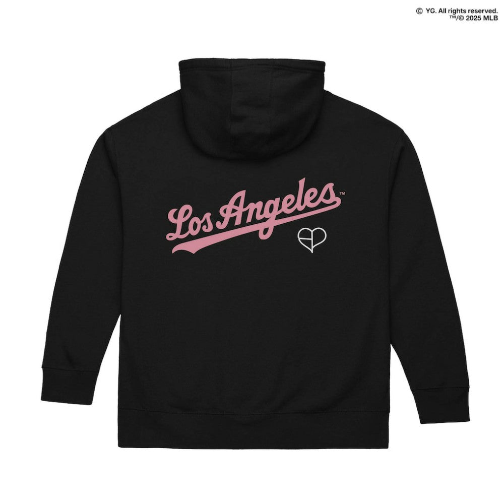 Los Angeles Dodgers Mitchell & Ness x BLACKPINK  Pullover Hoodie - Black - Limited Edition - Mitchell & Ness Sale