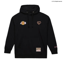 Los Angeles Lakers x BLACKPINK Pullover Hoodie Black Limited Edition | Mitchell & Ness US