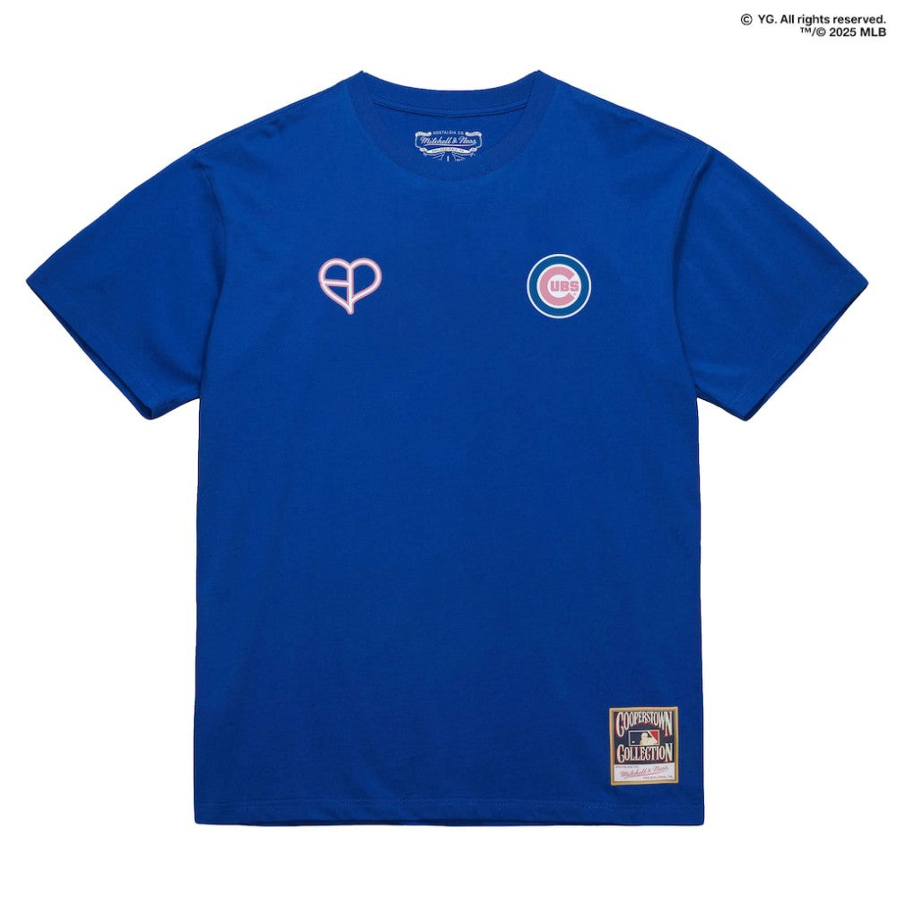 Chicago Cubs Mitchell & Ness x BLACKPINK  T-Shirt - Royal - Limited Edition - Mitchell & Ness Sale