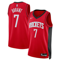 Kevin Durant Houston Rockets Unisex Swingman Player Jersey Icon Edition Red | Nike Near Me