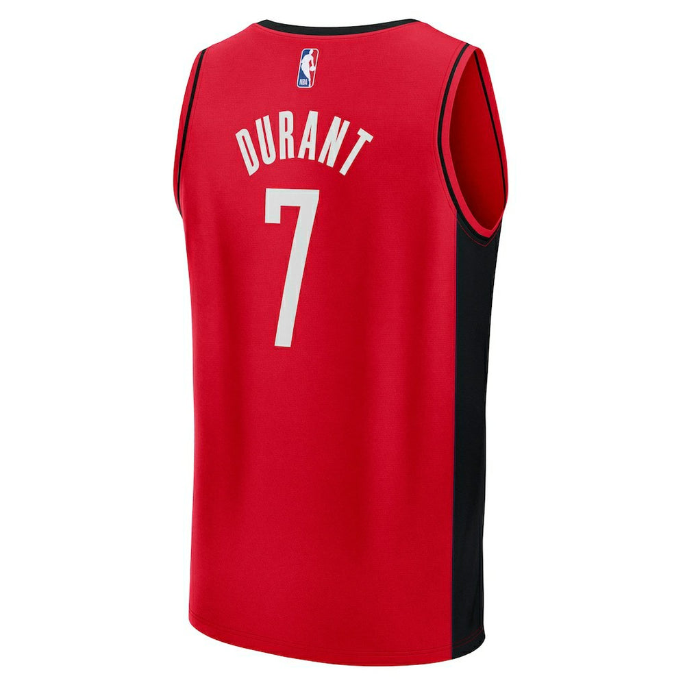 Kevin Durant Houston Rockets Youth Fast Break Replica Player Jersey Icon Edition Red | Fanatics US