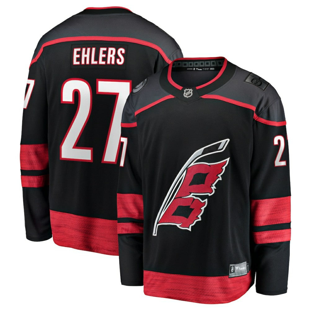 Nikolaj Ehlers Carolina Hurricanes Fanatics Home Breakaway Jersey - Black - NHL 203286195
