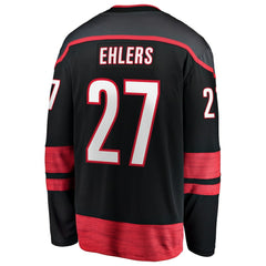 Nikolaj Ehlers Carolina Hurricanes Fanatics Home Breakaway Jersey - Black - NHL 203286195