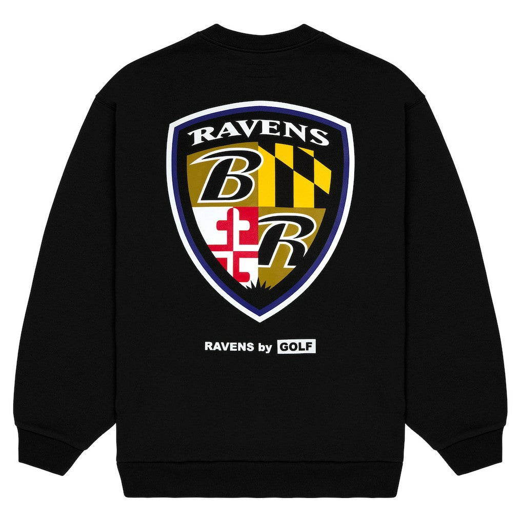 Baltimore Ravens Golf Wang Unisex Sweatshirt Black