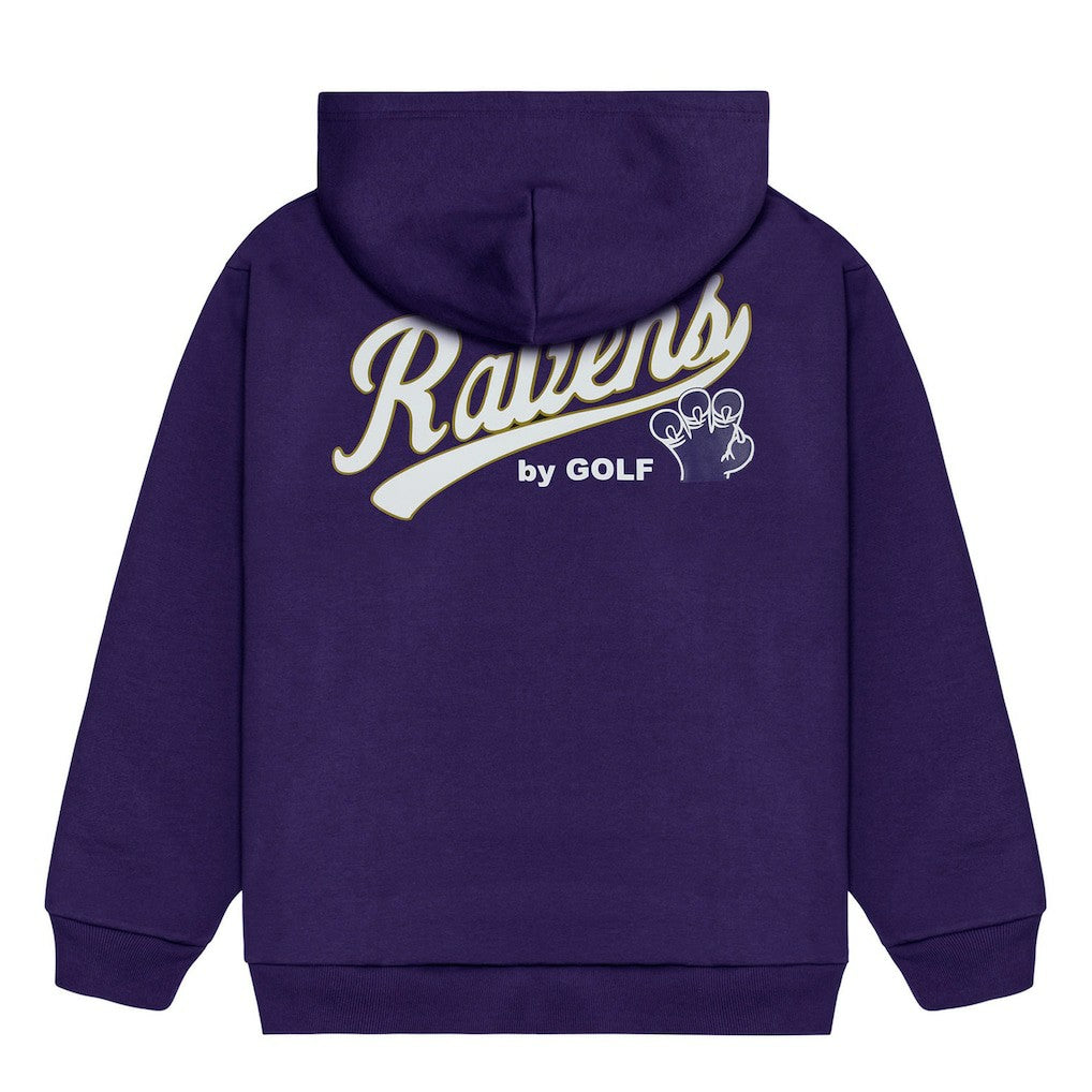 Baltimore Ravens Golf Wang Unisex Cutout Hoodie Purple