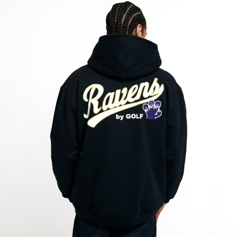 Baltimore Ravens Golf Wang Unisex Cutout Hoodie Black