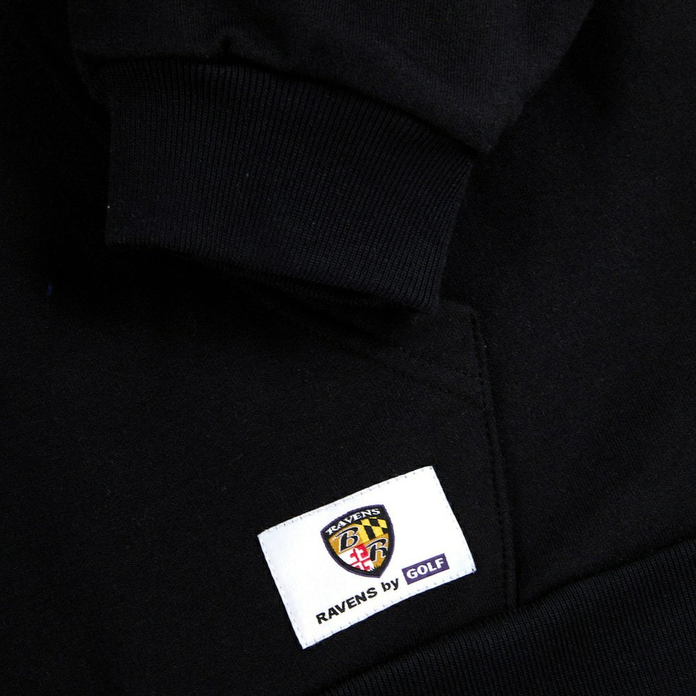 Baltimore Ravens Golf Wang Unisex Cutout Hoodie Black