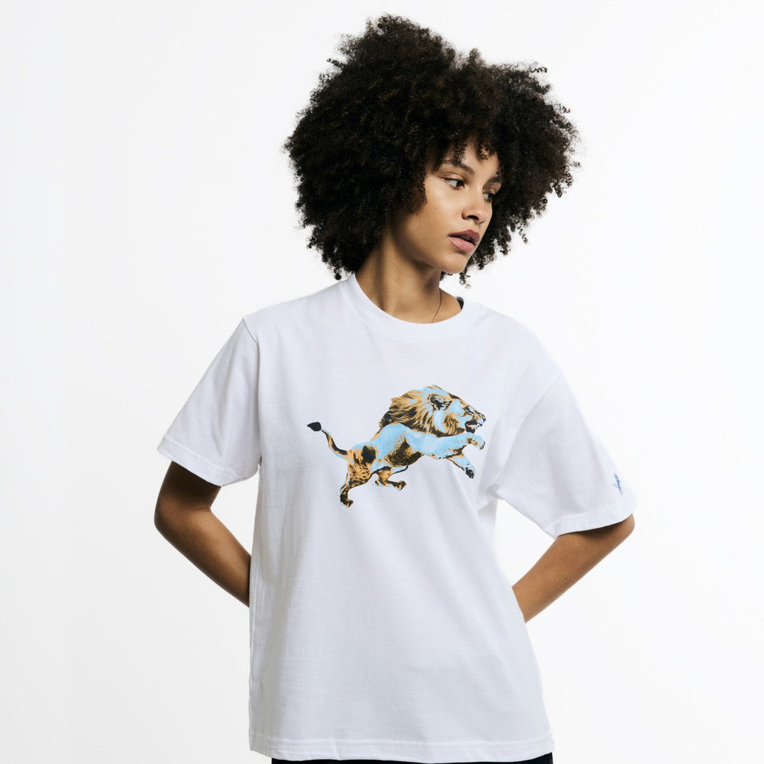 Detroit Lions Golf Wang Unisex Cutout T-Shirt White