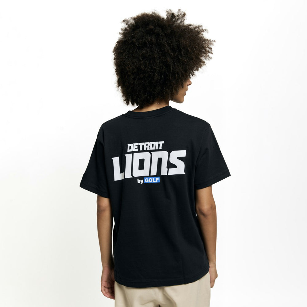 Detroit Lions Golf Wang Unisex Cutout T-Shirt Black