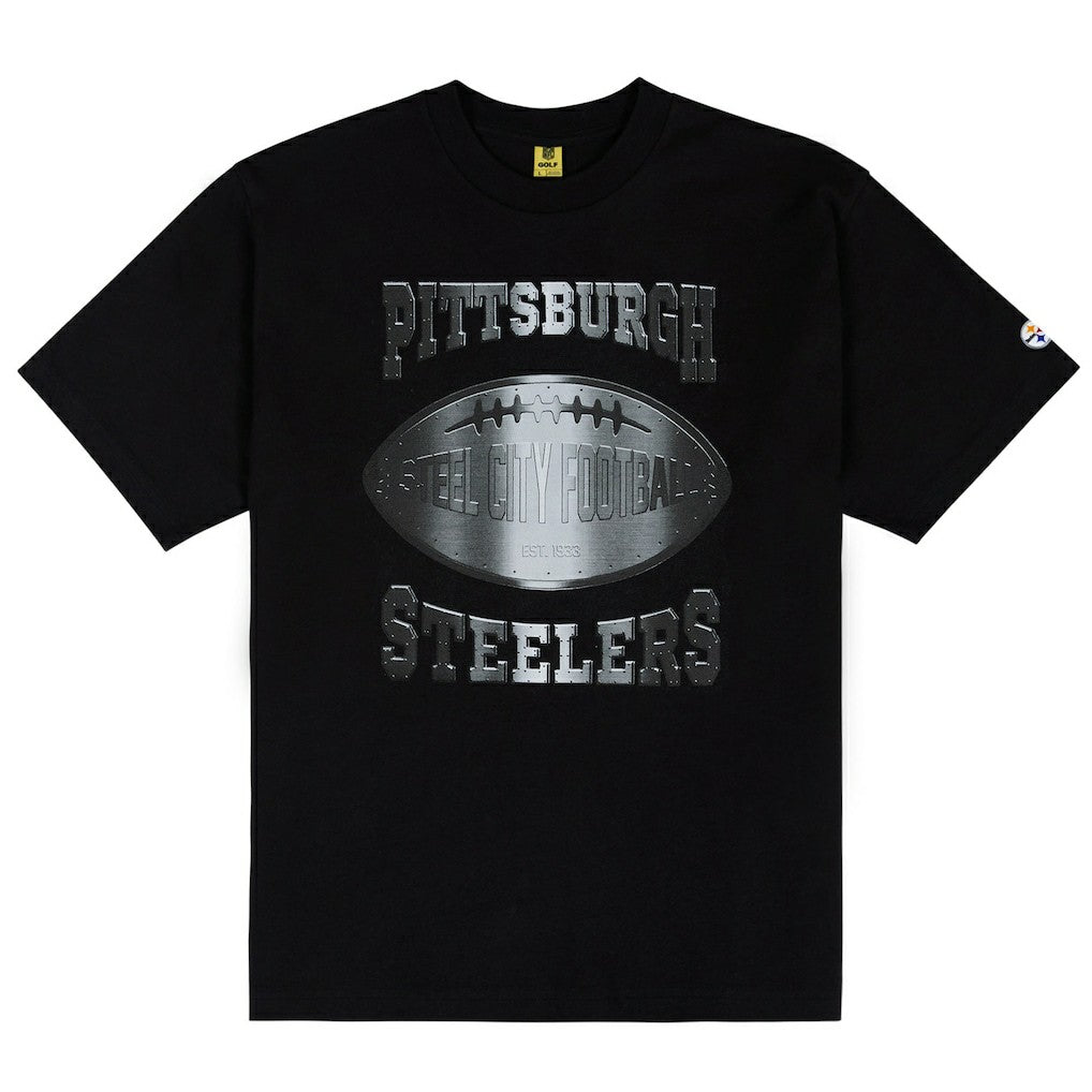 Pittsburgh Steelers Golf Wang Unisex Cutout T-Shirt Black