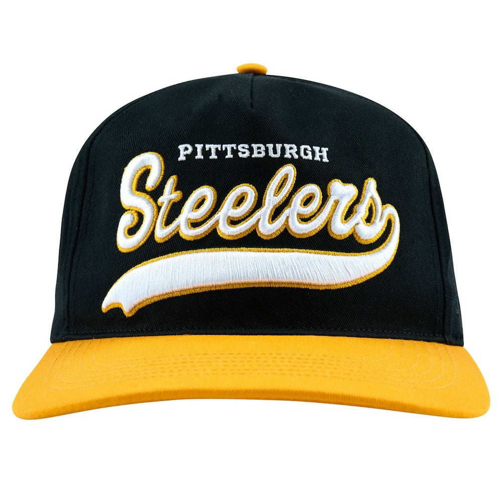 Pittsburgh Steelers Golf Wang Unisex Snapback Hat Black/Gold