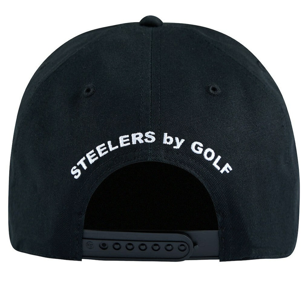 Pittsburgh Steelers Golf Wang Unisex Snapback Hat Black
