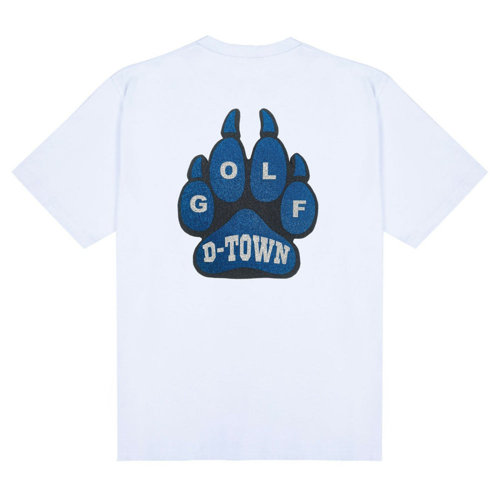 Detroit Lions Golf Wang Unisex Foam Paw T-Shirt White
