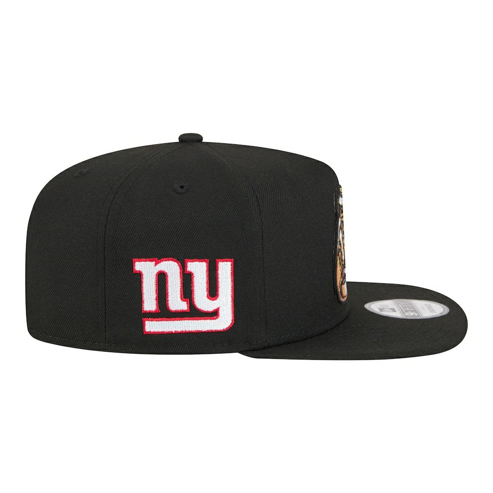 New York Giants New Era Super Bowl Ring 9FIFTY A-Frame Adjustable Hat Black