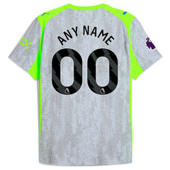 Manchester City 2025/26 Third Custom Jersey Green/Neon Green - Puma Discount