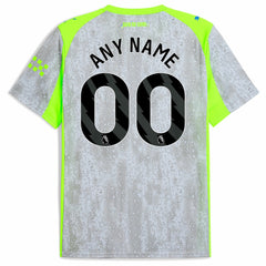 Manchester City 2025/26 Third Replica Custom Jersey Green/Neon Green - Puma
