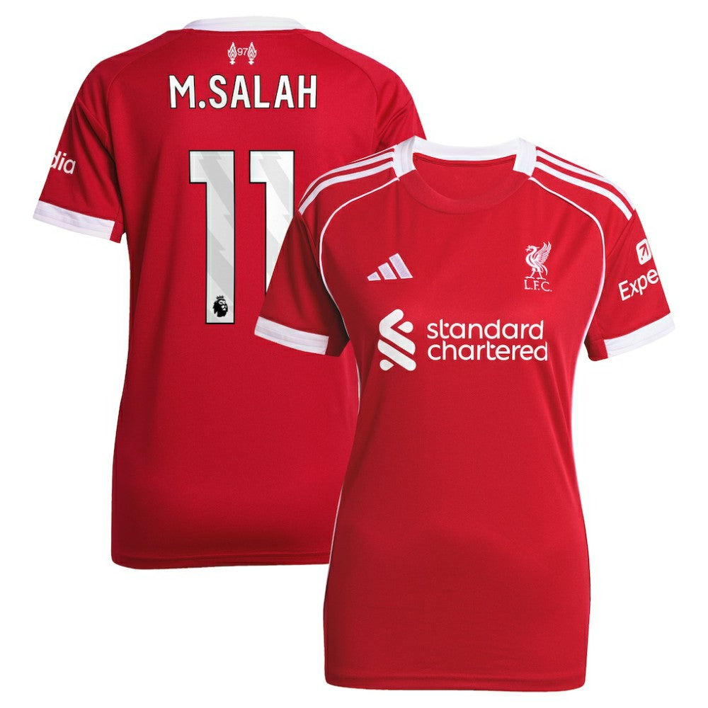 Mohamed Salah Liverpool Women's 2025/26 Home Replica Jersey Red - Adidas outlet