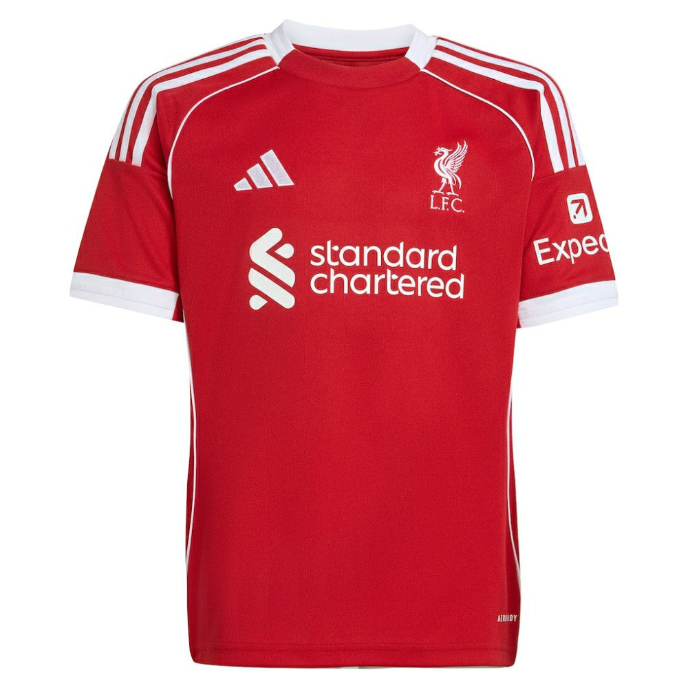 Mohamed Salah Liverpool Youth 2025/26 Home Replica Jersey Red - Adidas
