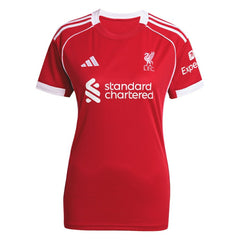 Virgil van Dijk Liverpool Women's 2025/26 Home Replica Jersey Red - Adidas Discount