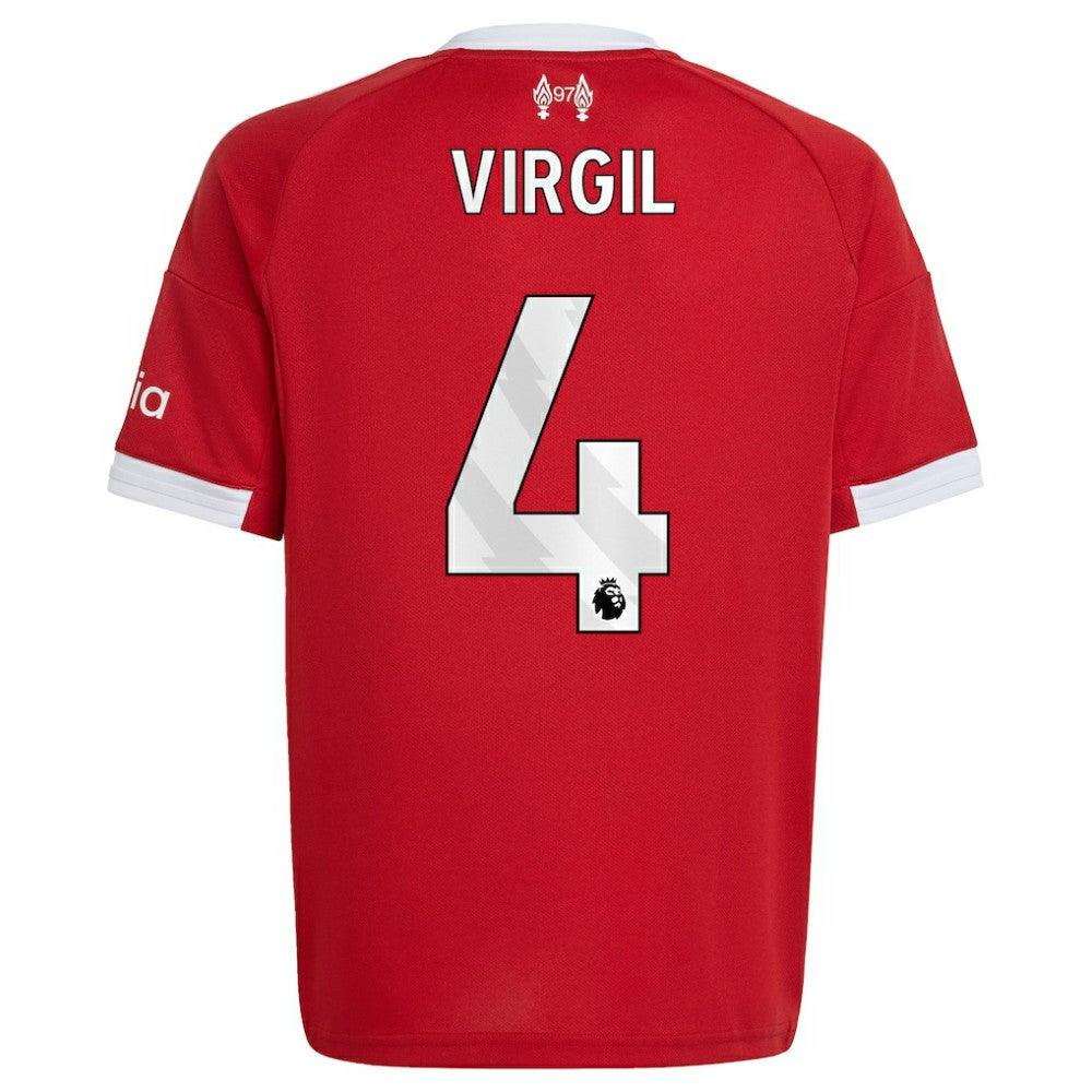 Virgil van Dijk Liverpool Youth 2025/26 Home Replica Jersey Red - Adidas sale