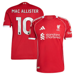 Alexis Mac Allister Liverpool 2025/26 Home Jersey Red - Adidas Discount