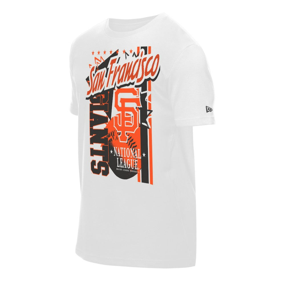San Francisco Giants New Era Big Graphic Domestic T-Shirt - White - New Era Discount